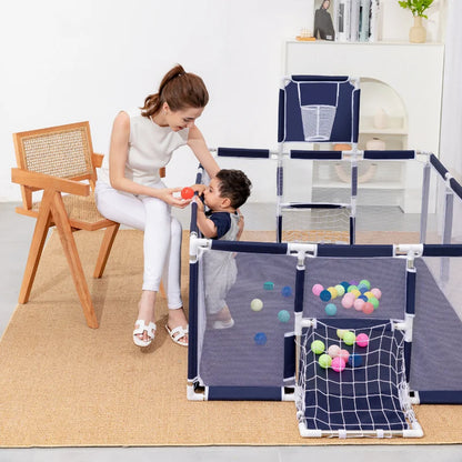 New Arrival Baby Playpen for Children Baby Playground for 6 Months~6 Years Old Kids Ball Pit Playpen Indoor Baby Safety Fence