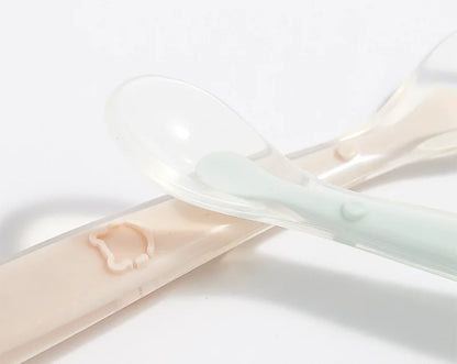 colher de silicone para bebê