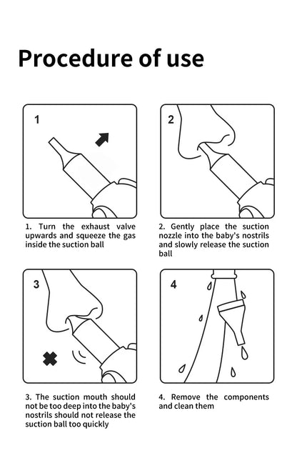 aspirador de nariz para bebê