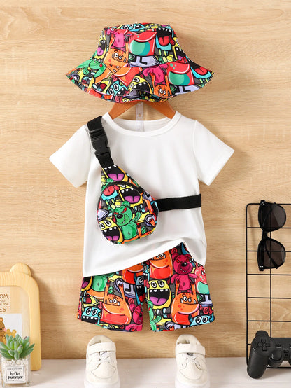 Conjunto de Verão para Bebês Meninos