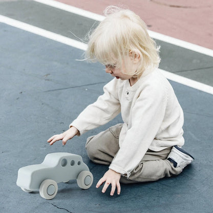 Carros de Brinquedo de Silicone Montessori para Bebês