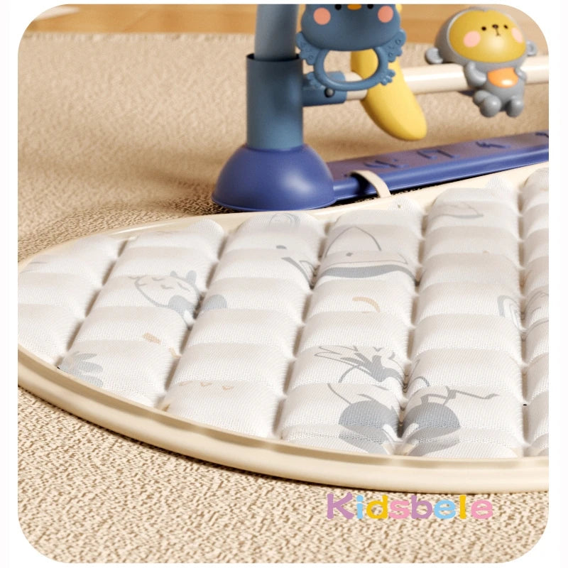 Baby Toys Musical Play Mats Piano Gym Newborn Toys Tummy Time Mat Baby Teether & Padded For Toddlers Early Learning Education